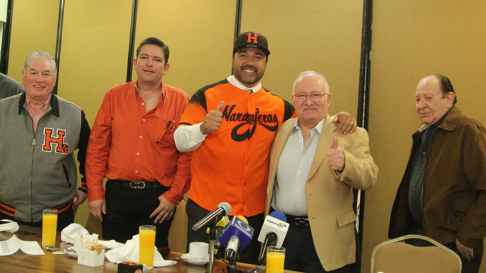 Vinicio Castilla es nuevo mánager de Naranjeros de Hermosillo