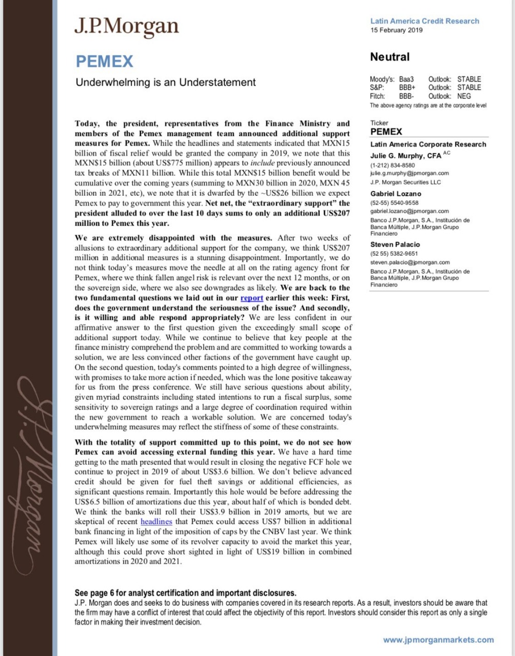 "Decepción asombrosa" medidas para Pemex: JP Morgan - whatsapp-image-2019-02-15-at-111814-pm