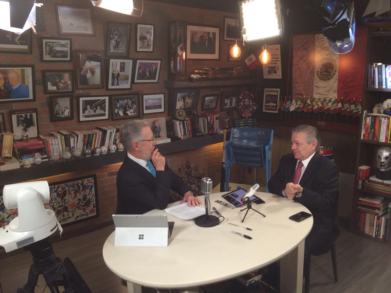 López-Dóriga entrevista al presidente de la SCJN, Arturo Zaldívar