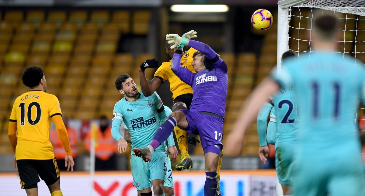 Wolverhampton rescata el empate ante el Newcastle de último minuto - wolverhampton-newcastle-united-premier-league-partido-2