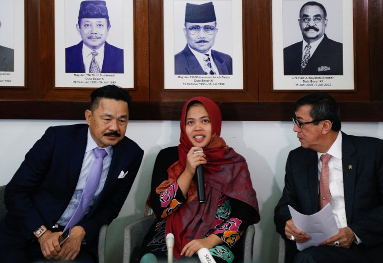 Liberan a acusada del asesinato del hermano de Kim Jong-un - 000-1eh3dy