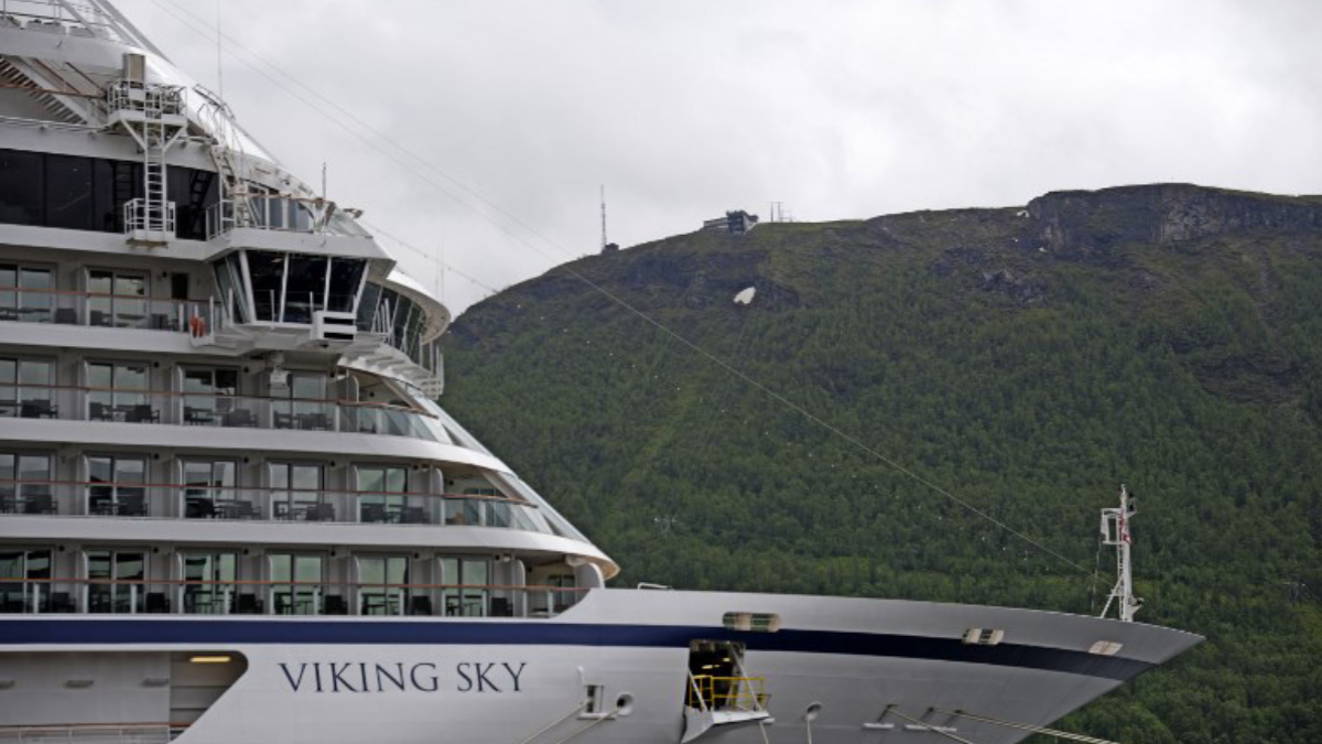 Rescatan a más de mil 300 personas de crucero varado en Noruega