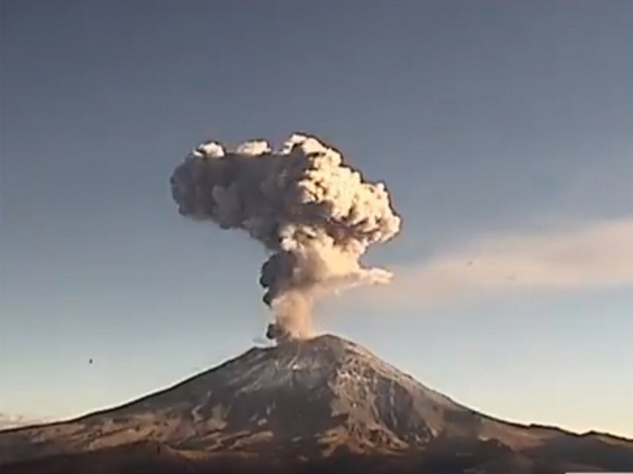 En amarillo fase 3, la alerta volcánica del Popocatépetl En amarillo fase 3, la alerta volcánica del Popocatépetl