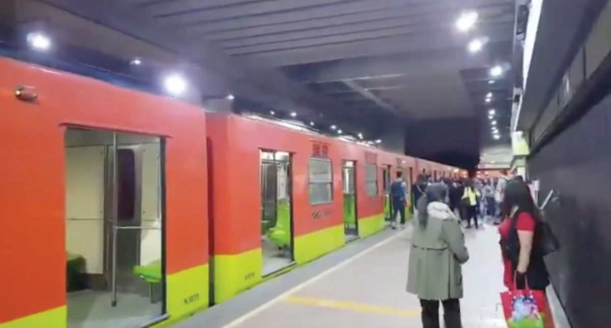 Muere persona que cayó a vías del Metro Copilco