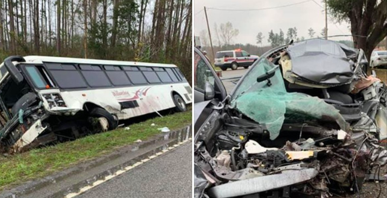 Al menos 22 heridos en choque en Carolina del Sur