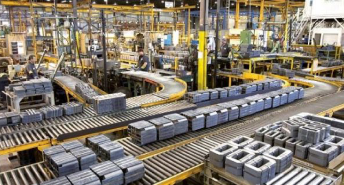 Disminuye 1.1 por ciento la Producción Industrial en enero