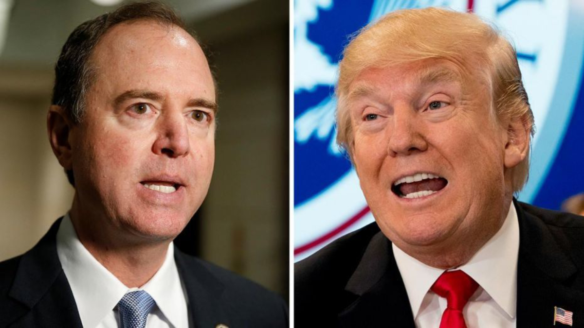 Trump exige la renuncia del representante demócrata Adam Schiff