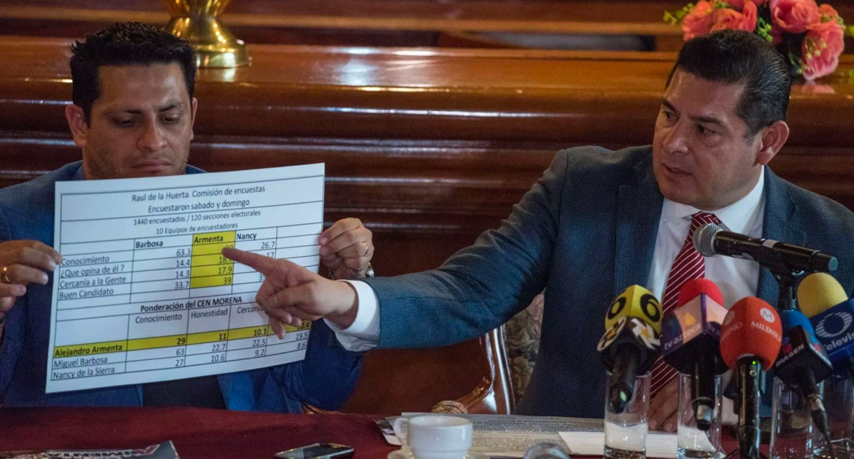 Apelará Armenta la designación de Barbosa a la candidatura de Puebla
