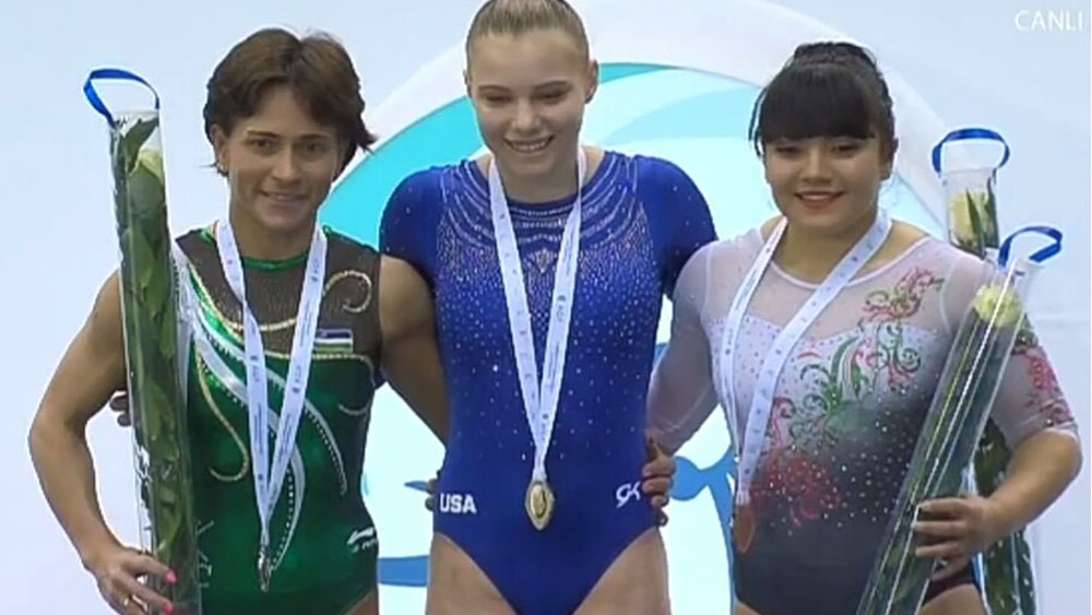 Alexa Moreno gana bronce en Copa del Mundo de Gimnasia