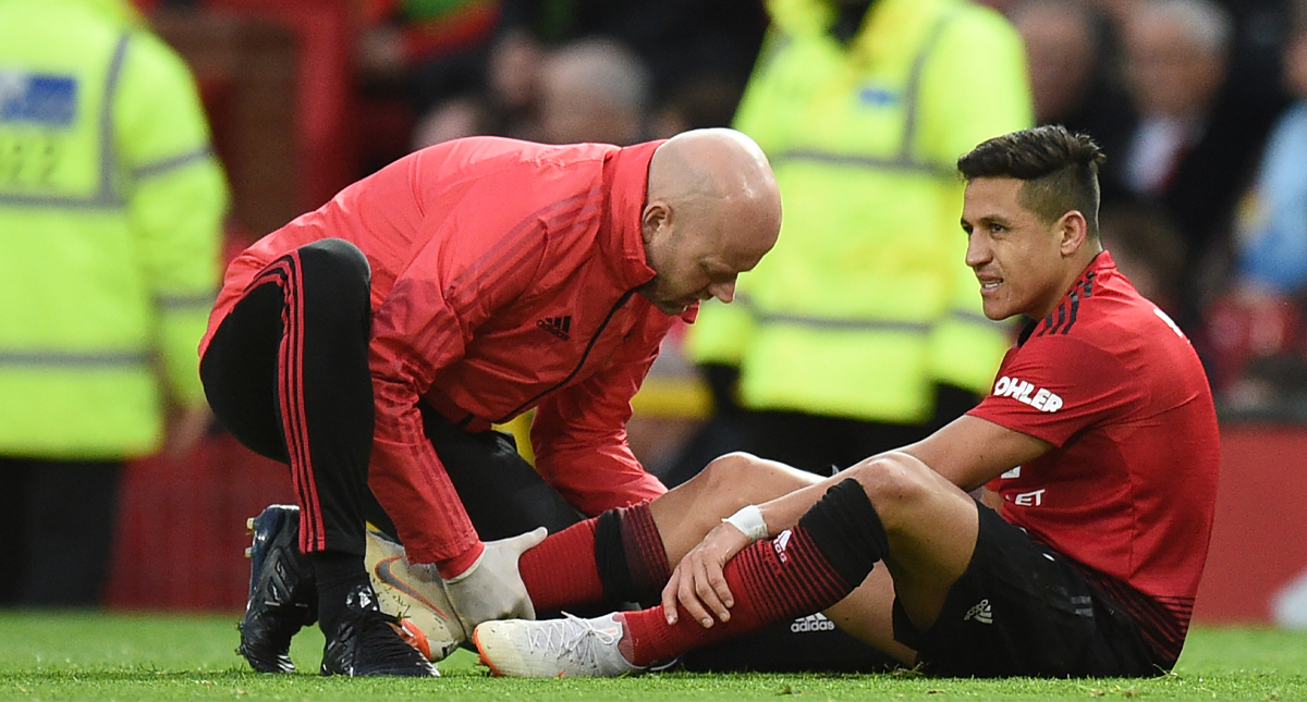 Alexis Sánchez baja del Manchester United entre cuatro y seis semanas