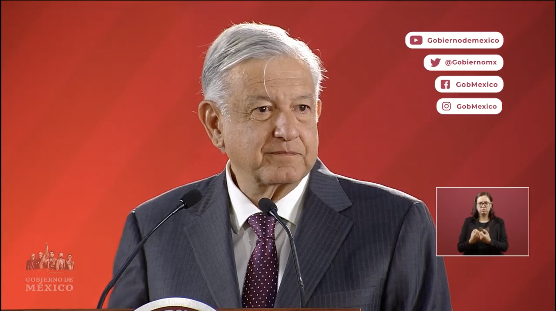 Conferencia de AMLO (13-03-2019)