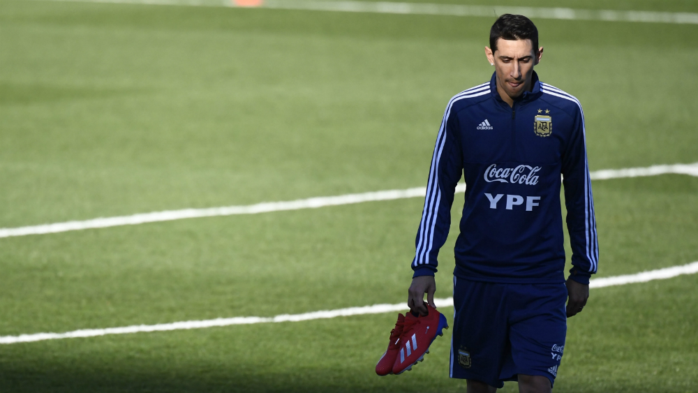 Di María es baja en la selección argentina por lesión Di María es baja en la selección argentina por lesión