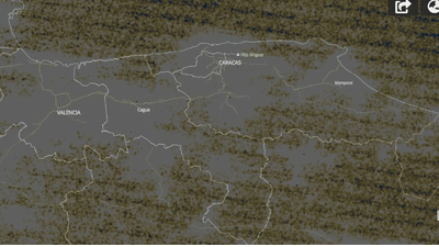 El apagón de Venezuela visto desde el espacio - apagon-en-caracas