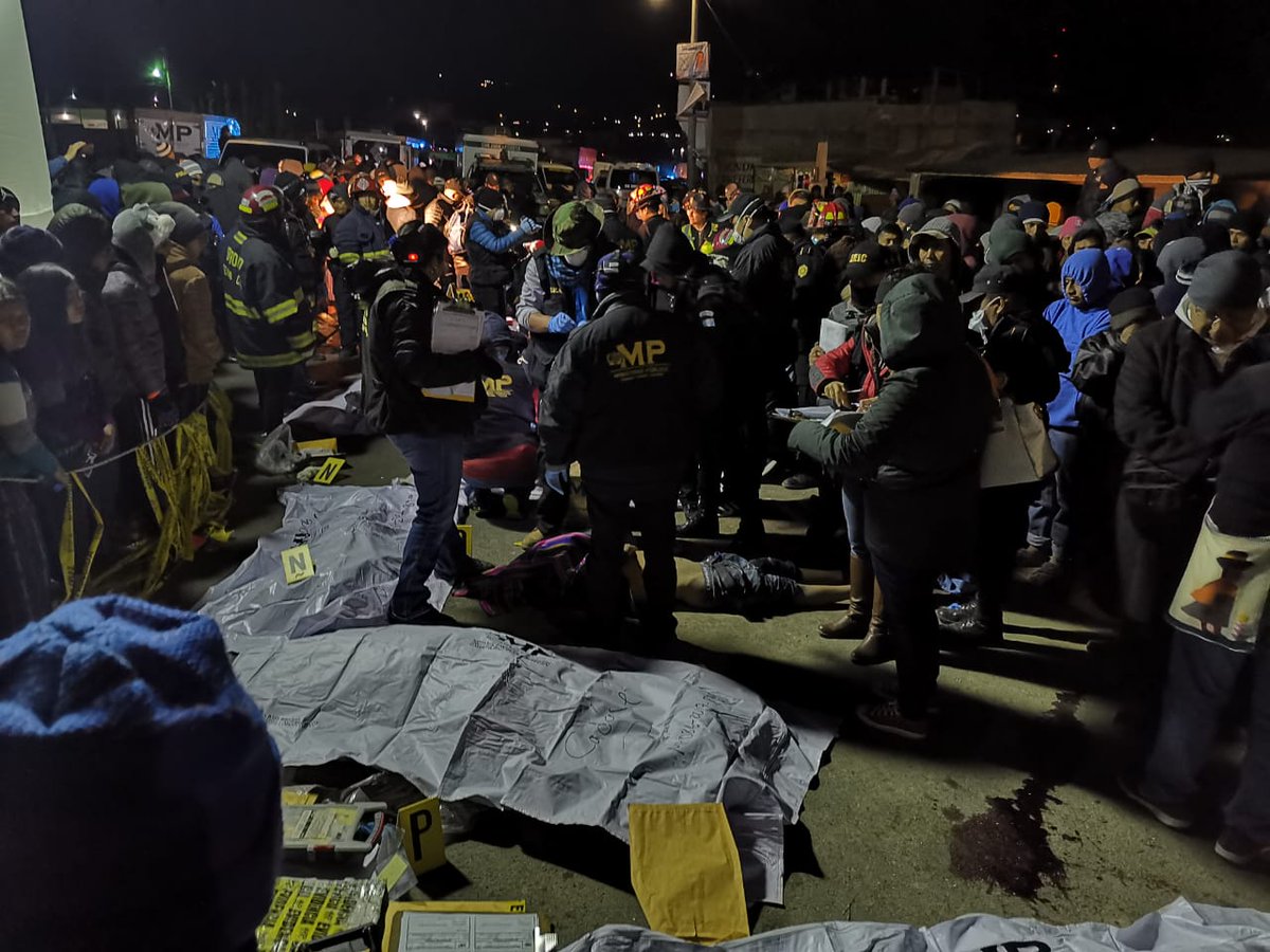 Confirman 18 muertos en Guatemala tras ser atropellados por trailer - atropello-guatemala2