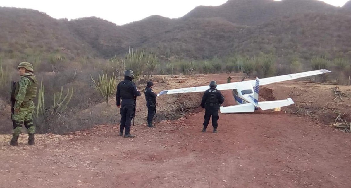 Sedena asegura avioneta cargada de cocaína en Guerrero