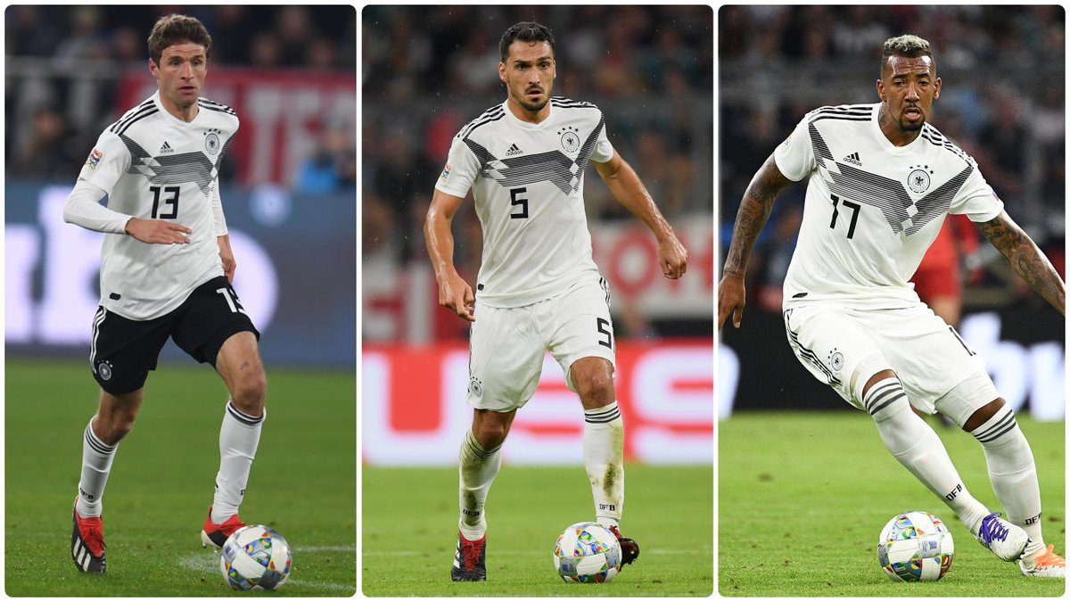 Müller, Hummels y Boateng fuera de la Mannschaft