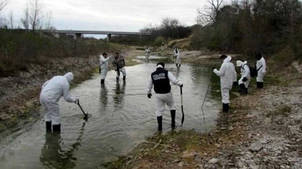 Dan formal prisión a 'zeta' por desapariciones en Piedras Negras - busqueda-de-restos-humanos-calcinados-en-el-rio-san-rodrigo