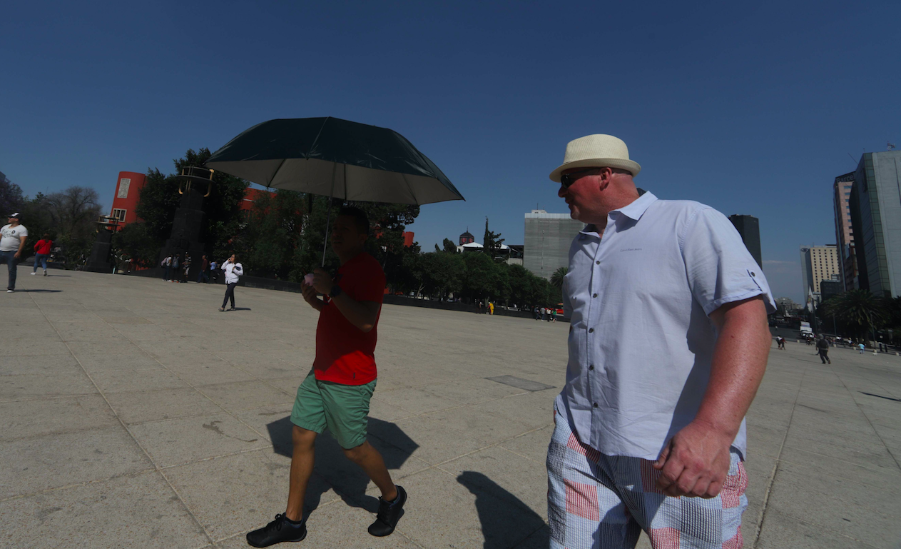 Naucalpan registró la temperatura más alta del Valle de México