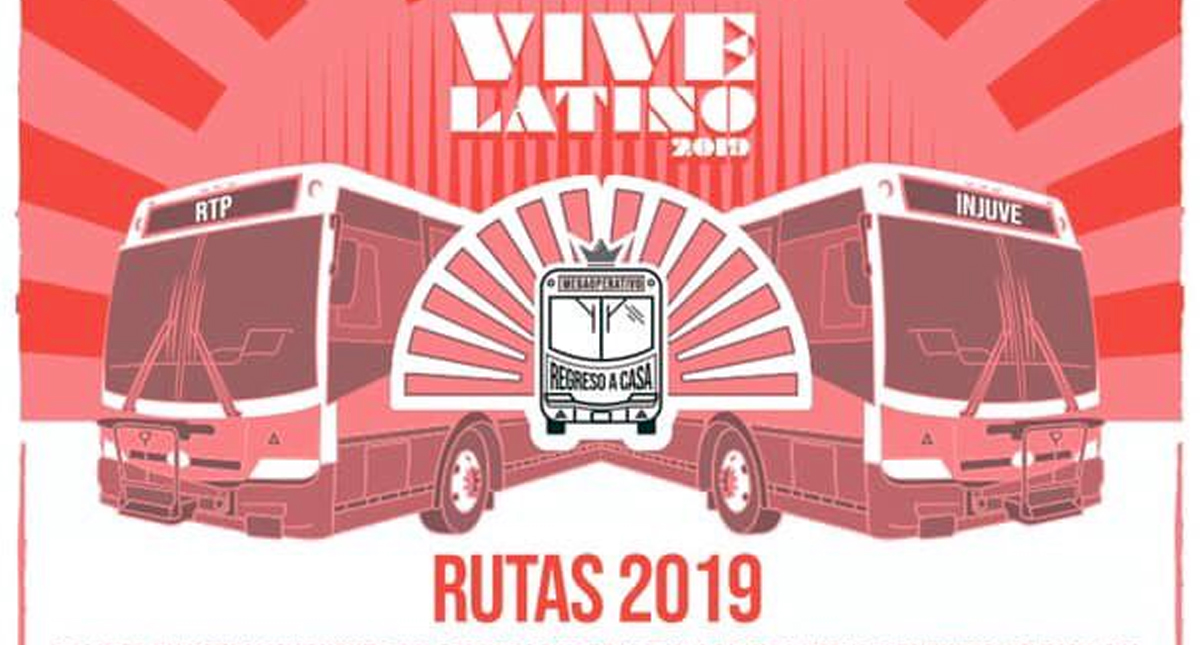 Policías acompañarán camiones RTP especiales para el Vive Latino