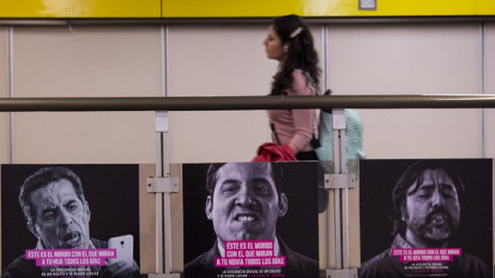 Agresiones sexuales contra mujeres aumentaron 30 por ciento en CDMX - campana-contra-el-acoso-sexual-a-mujeres-en-el-metro