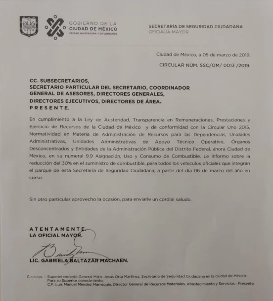 Reducen combustible a vehículos de la SSC para evitar robo - captura-de-pantalla-2019-03-06-a-las-152348