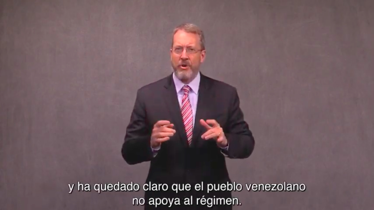 Embajada de EE.UU. llama a venezolanos a estar “del lado correcto de la historia”