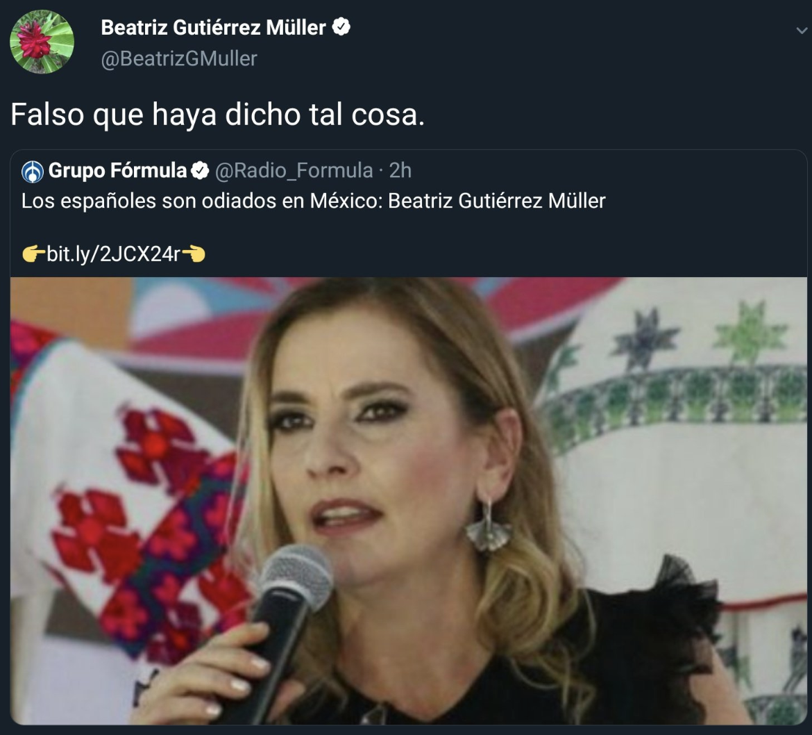 Beatriz Gutiérrez niega haber dicho que "los españoles son odiados en México" - captura-de-pantalla-2019-03-26-a-las-173825