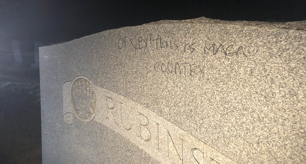 Vandalizan cementerio judío en Massachusetts - cementerio-fall-river-massachusetts-2