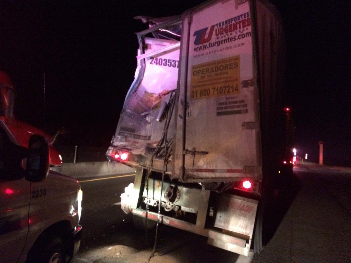Choque de autobús con tráiler en Jalisco deja 13 lesionados - choque-autobus-trailer-jalisco