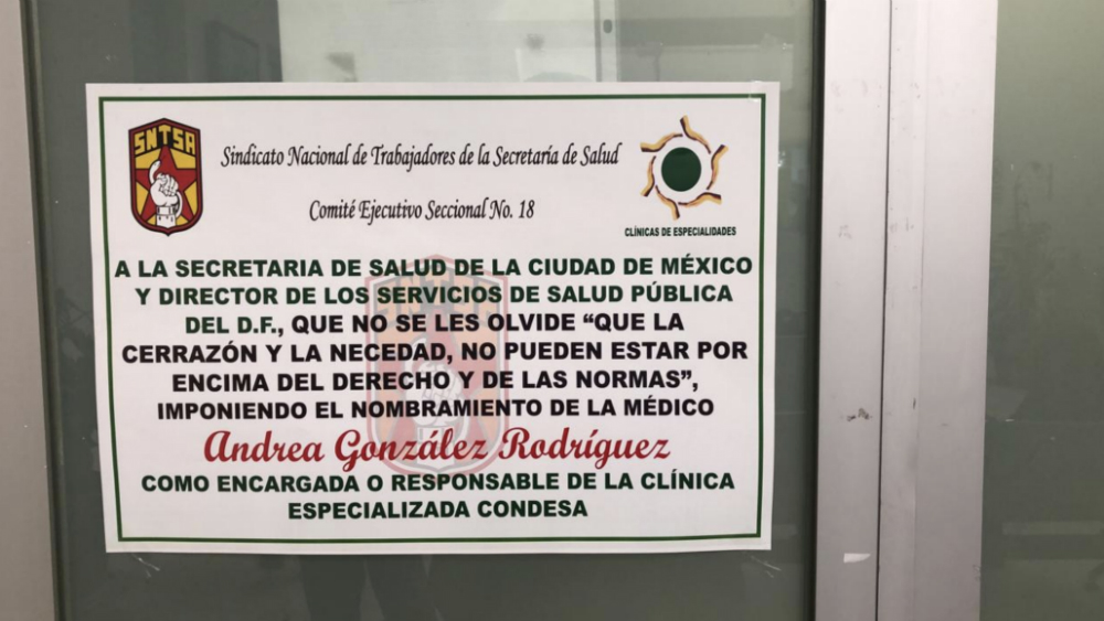 Activistas recuperan control de Clínica Especializada Condesa - clinica-especializada-condesa-paro
