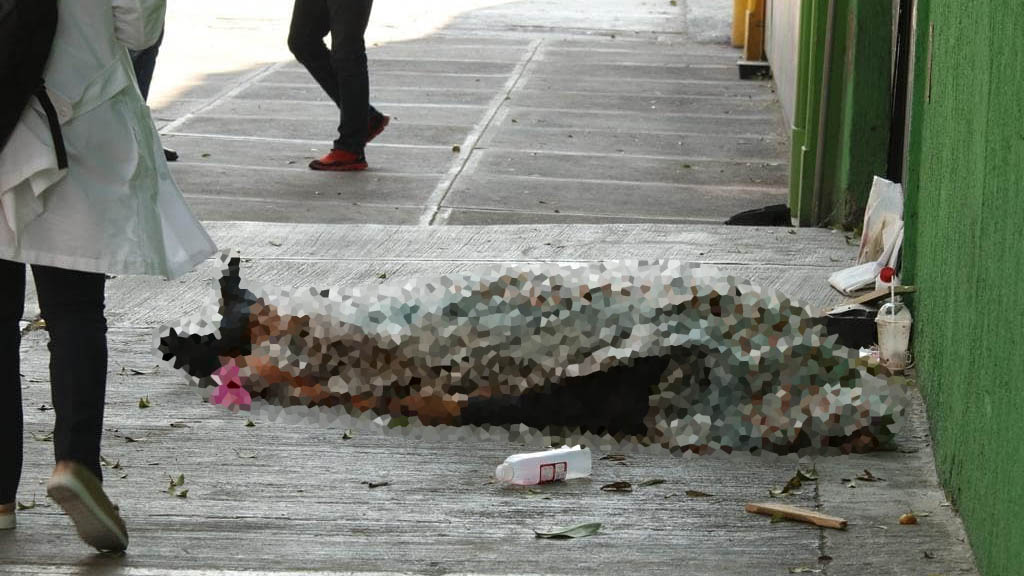 Indigente amanece muerto en la colonia Obrera