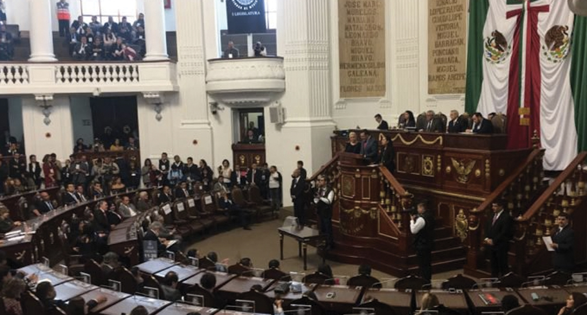 Coparmex pide a Congreso de la Ciudad de México no incumplir Constitución