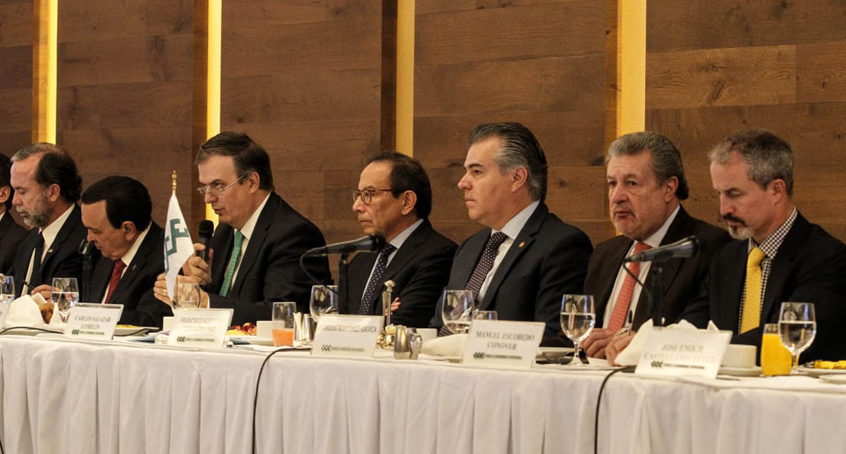 En todos los temas hay algo que modificar: CCE a Gobierno Federal