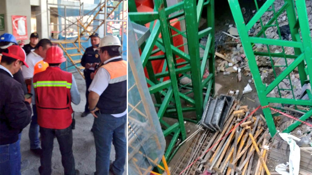 Muere trabajador de obra tras caer de estructura en Miguel Hidalgo