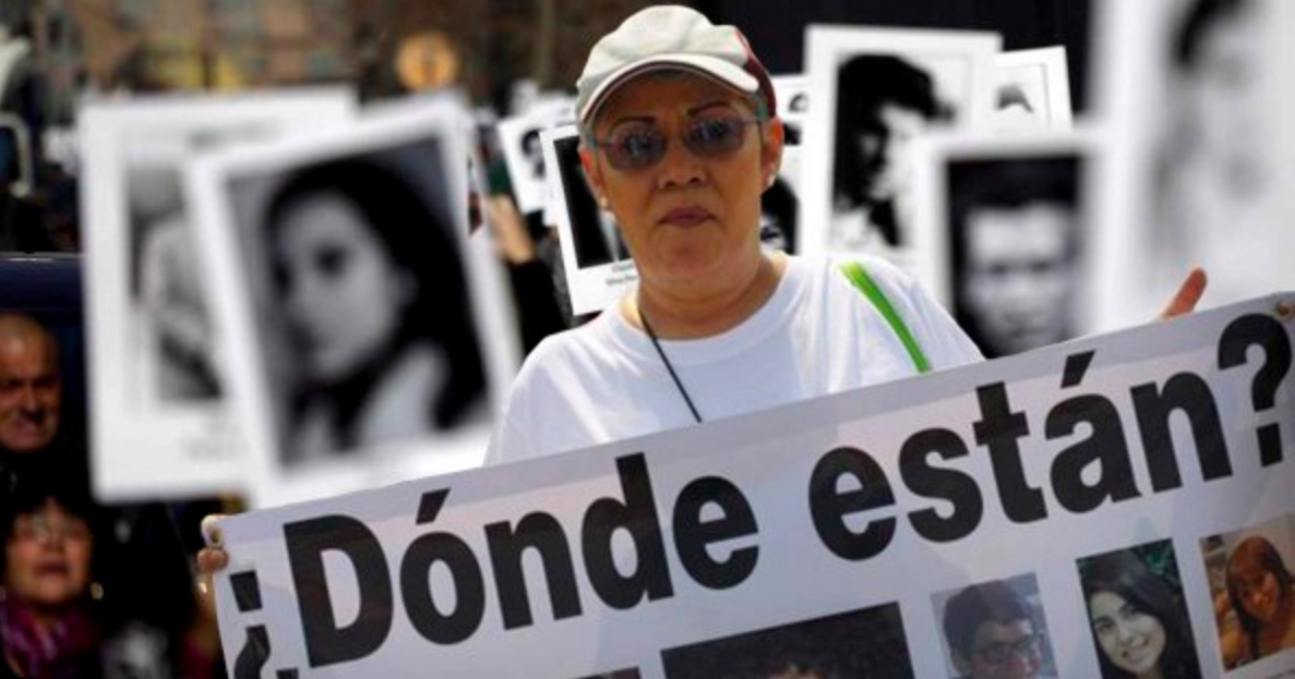 Iglesia pide frenar la desaparición forzada de personas