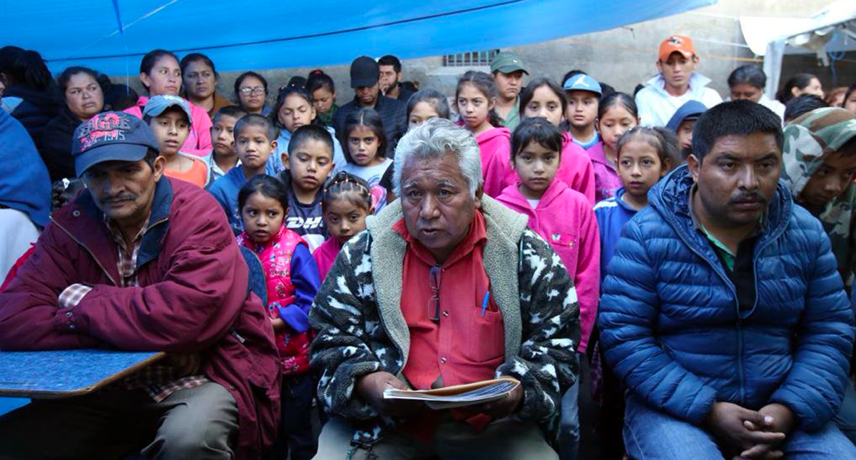 Desplazados de Guerrero piden garantías de seguridad y ayuda humanitaria