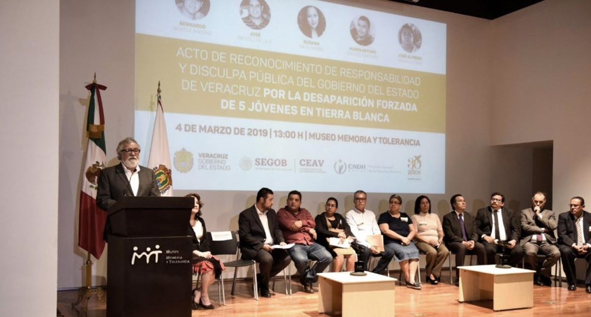 Ofrecen disculpas a familiares de jóvenes desaparecidos en Tierra Blanca, Veracruz