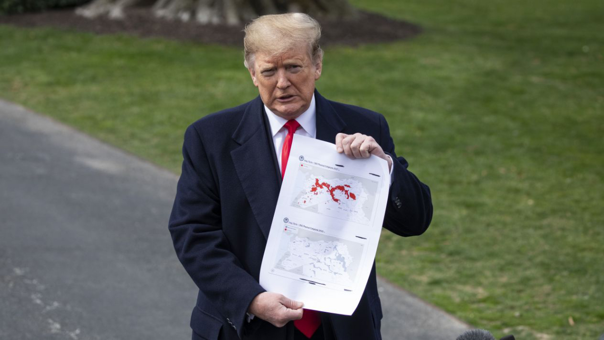 Trump anuncia la eliminación del Estado Islámico en Siria Trump anuncia la eliminación del Estado Islámico en Siria