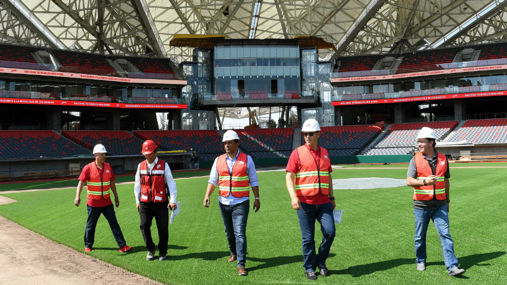 Confirman par de juegos para inaugurar nuevo estadio de Diablos Rojos
