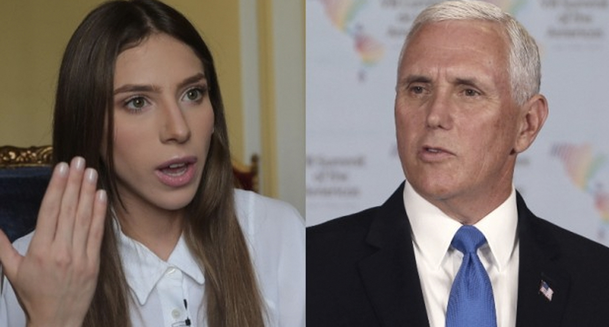 Mike Pence se reunirá con esposa de Juan Guaidó en Washington