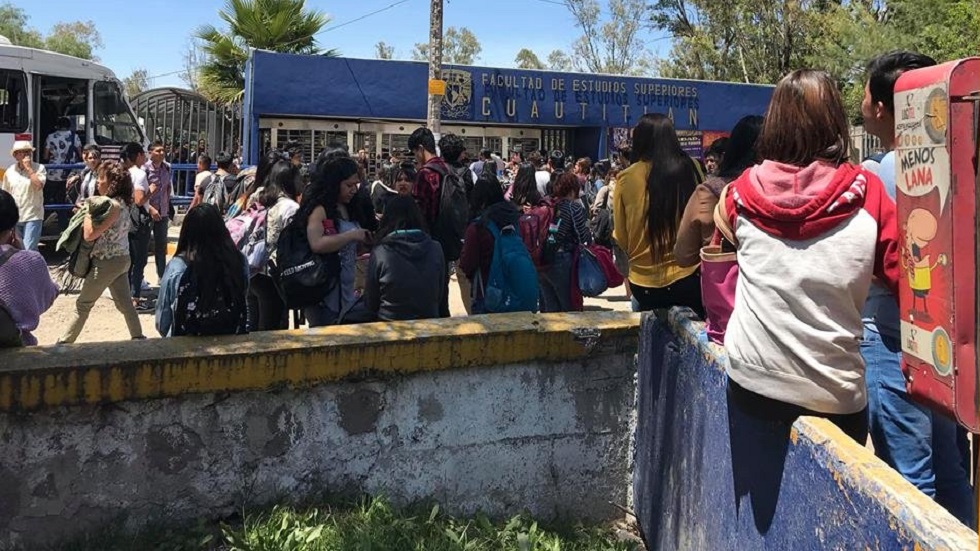 Amenaza de bomba provoca desalojo de FES Cuautitlán