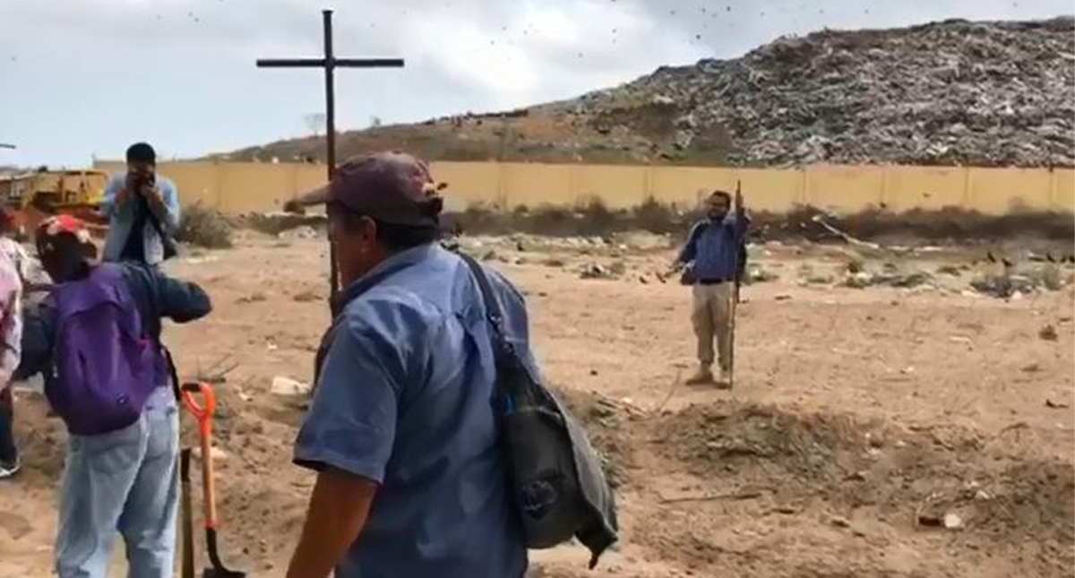 Buscan fosas clandestinas en zona del basurero municipal de Veracruz