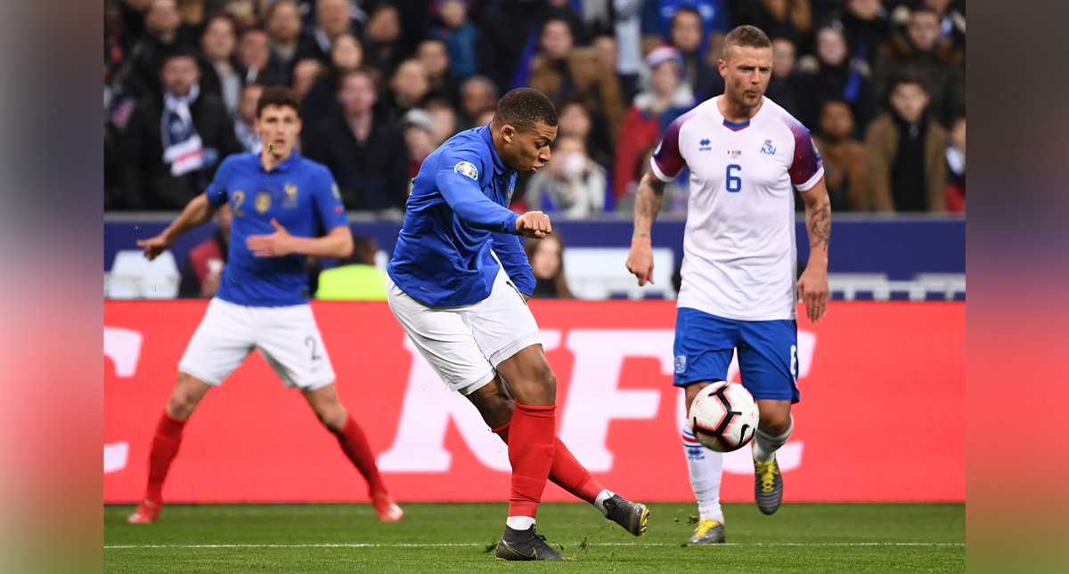 Francia e Inglaterra golean en partidos para la Eurocopa 2020