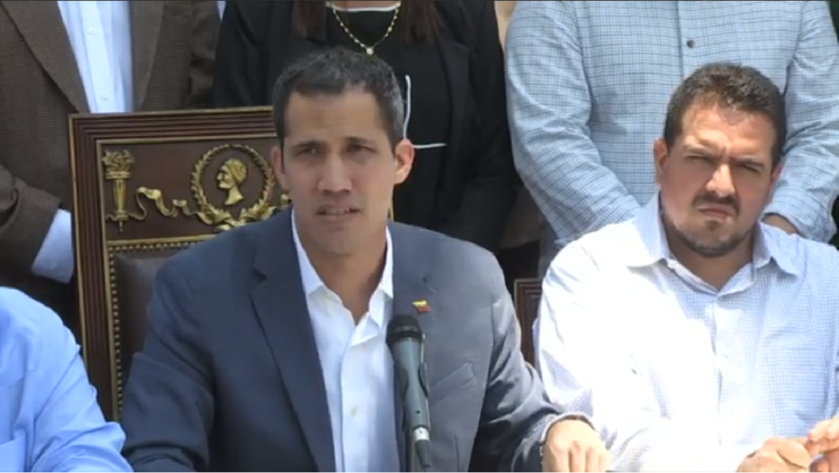 Guaidó anuncia que pedirá estado de alarma a Asamblea Nacional