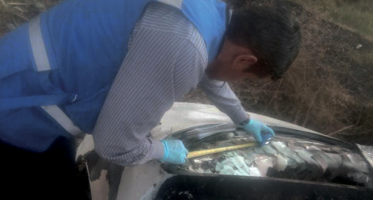 Fiscalía de Guanajuato investiga vehículos quemados en Santa Rosa de Lima