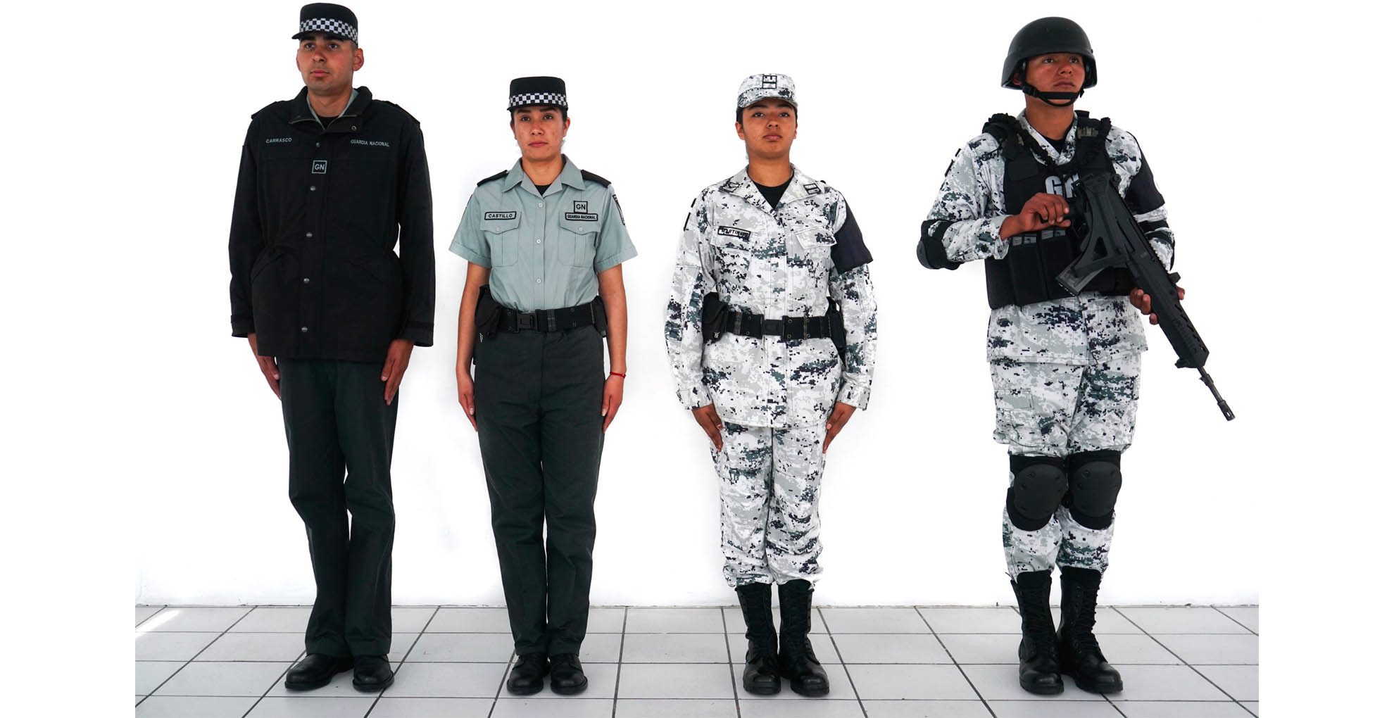 Puntos en los que operará la Guardia Nacional en la Ciudad de México - guardia-nacional-uniformes