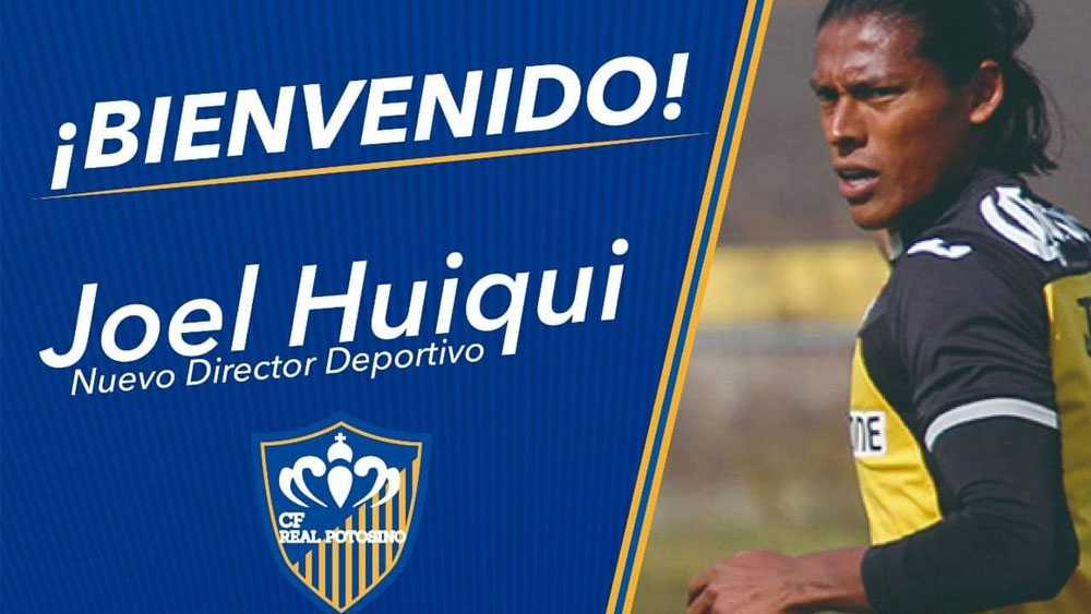 Joel Huiqui será director deportivo de equipo de Segunda División
