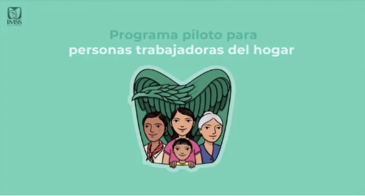 IMSS lanza programa piloto para trabajadoras del hogar