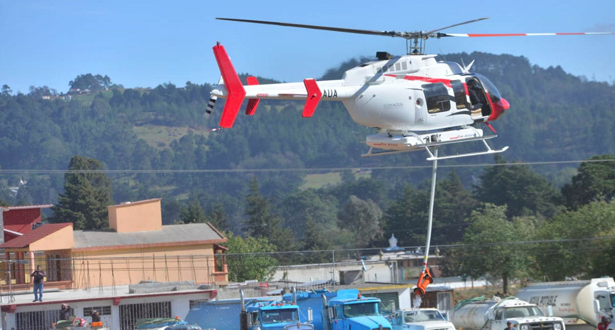 Controlado el 85 por ciento del incendio forestal de Veracruz