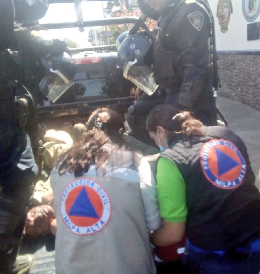 Intentan linchar a supuestos ladrones en Milpa Alta - intento-de-linchamiento